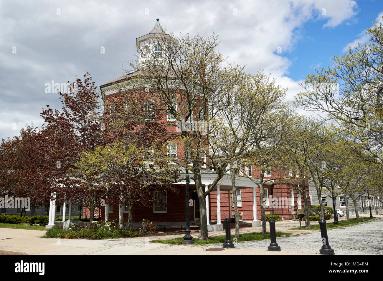 The muster house Charlestown navy yard Boston USA Stock Photo Alamy