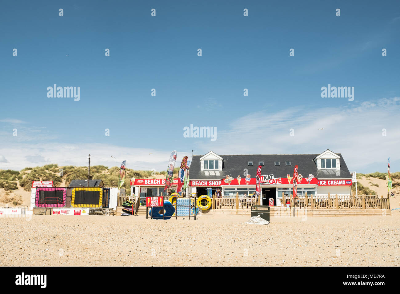Camber Sands Beach, Kent UK Stock Photo