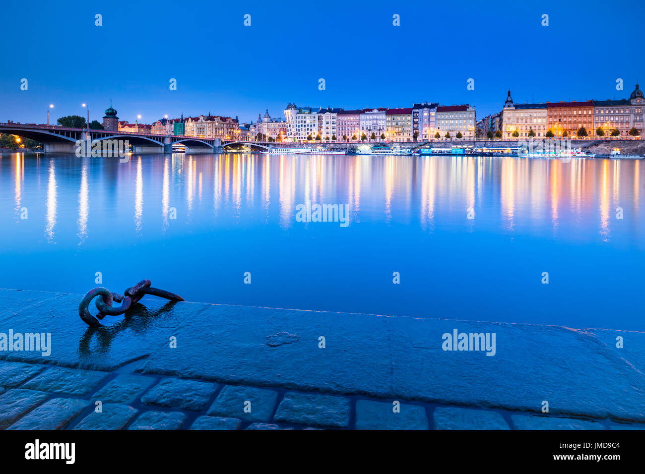 Europe, Czech Republic, Czechia, Prague, Praha, Jiraskuv most, Jirasek