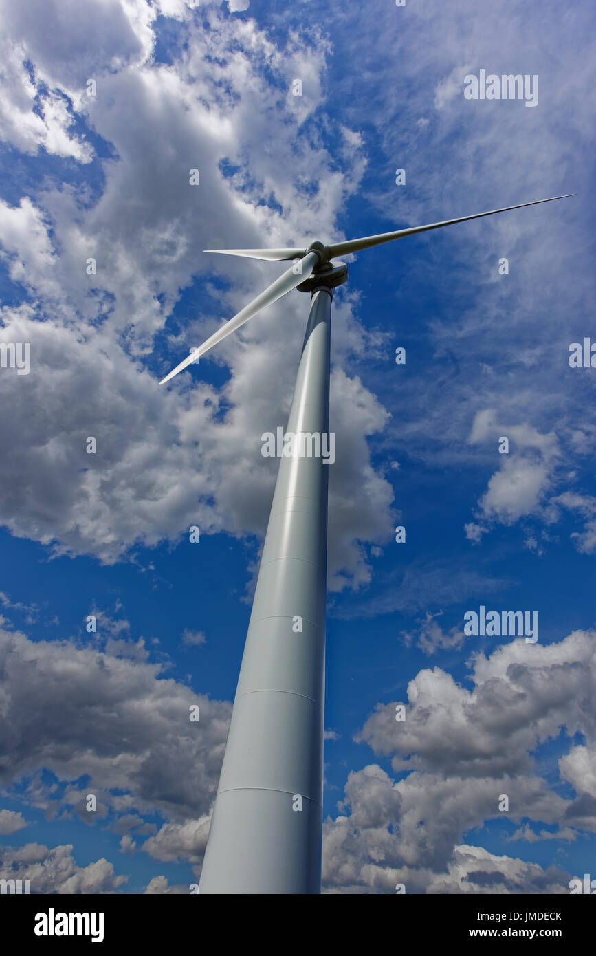 Wind Turbine Portrait Stock Photo - Alamy