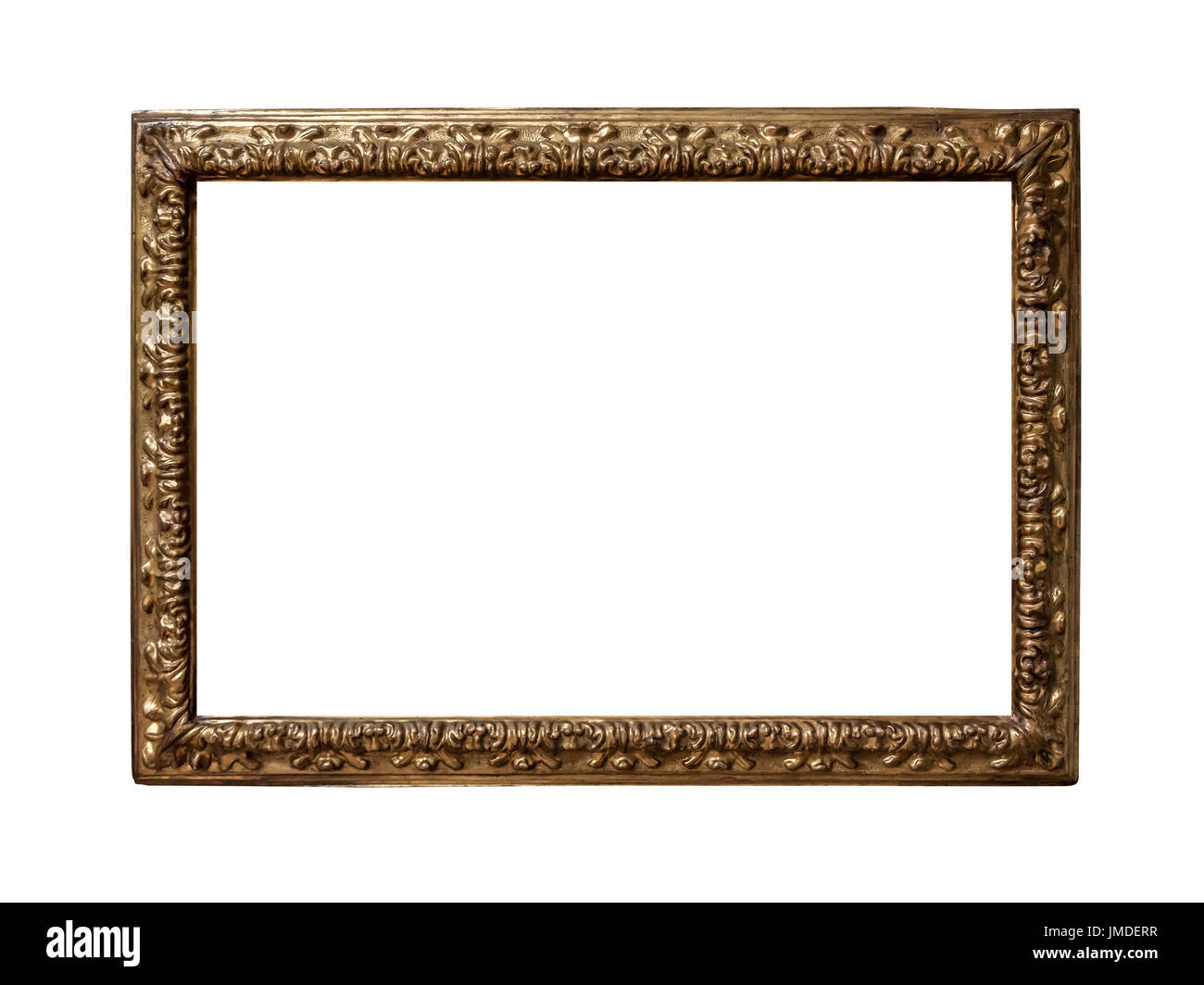 Old golden frame Stock Photo - Alamy