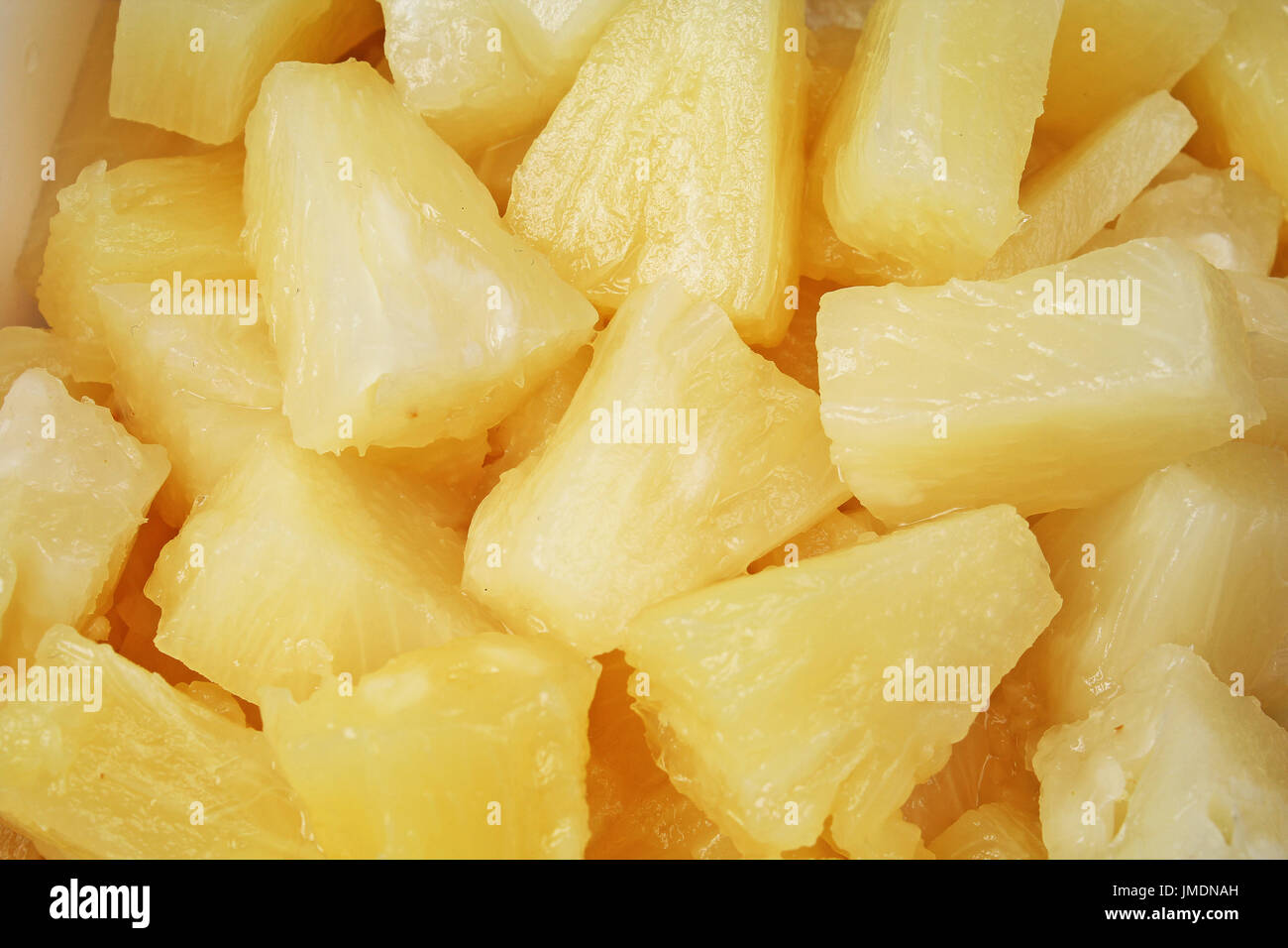 Pineapple slices Stock Photo