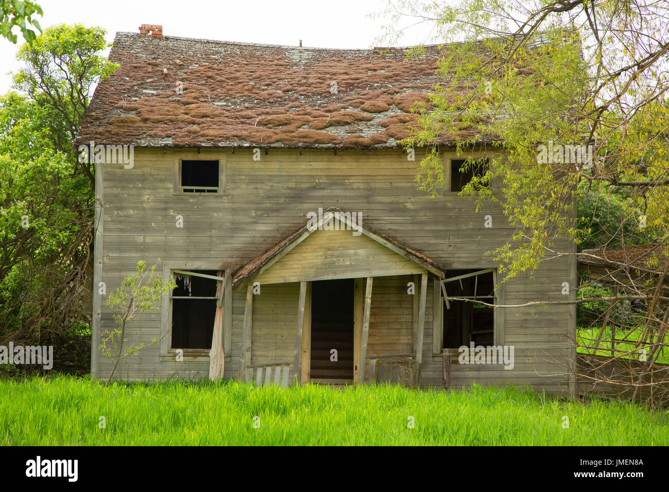 Abandoned homestead, Whitman County, Washington Stock Photo Alamy
