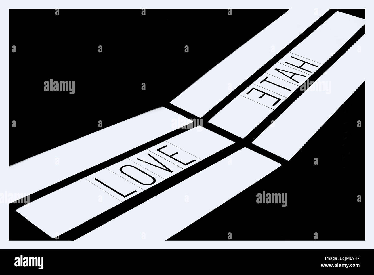 Hate words hi-res stock photography and images - Alamy