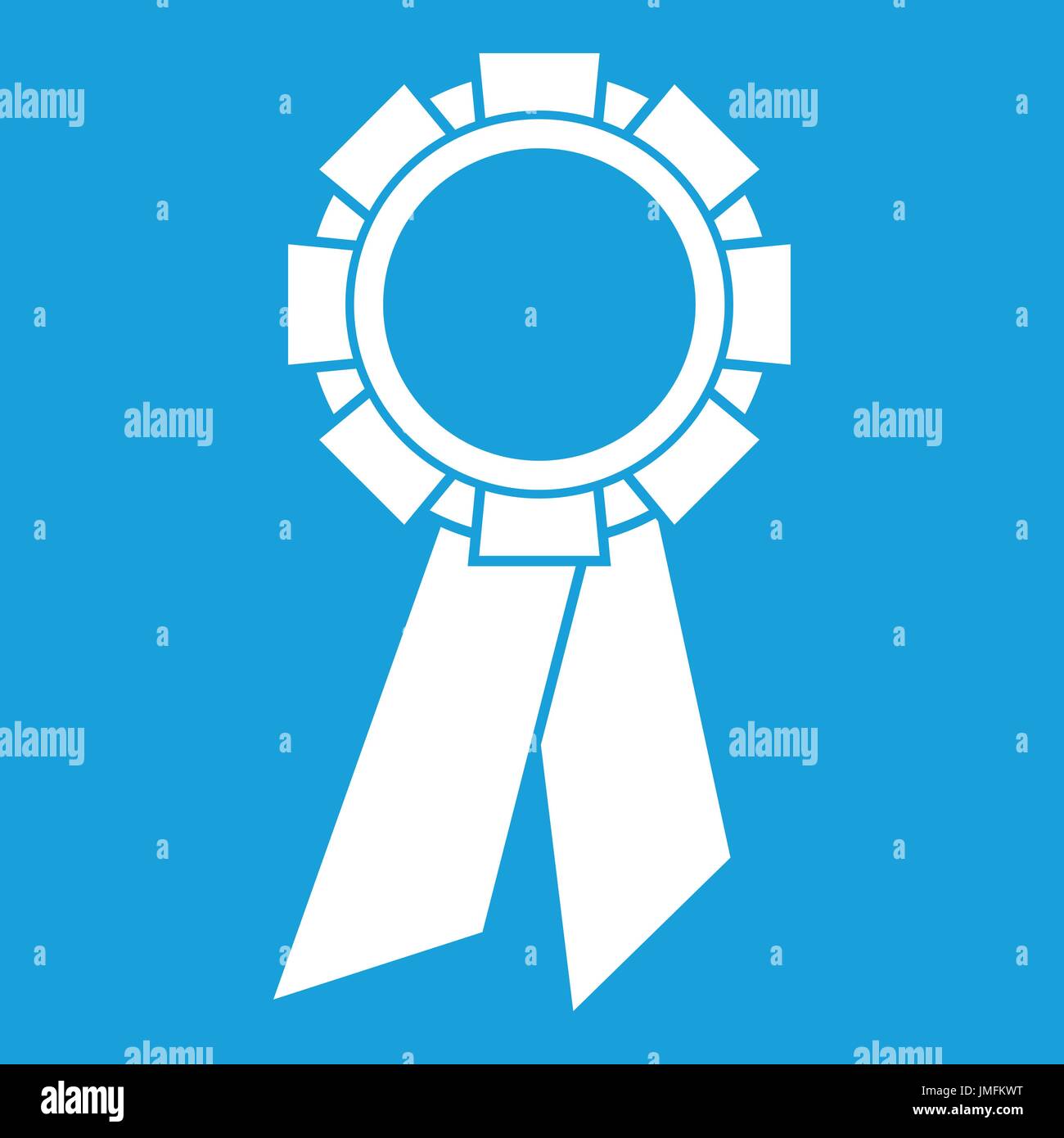 Champion medal icon white Stock Vector Image & Art - Alamy