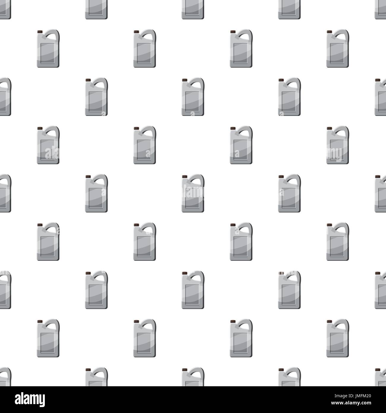 Plastic canister pattern Stock Vector
