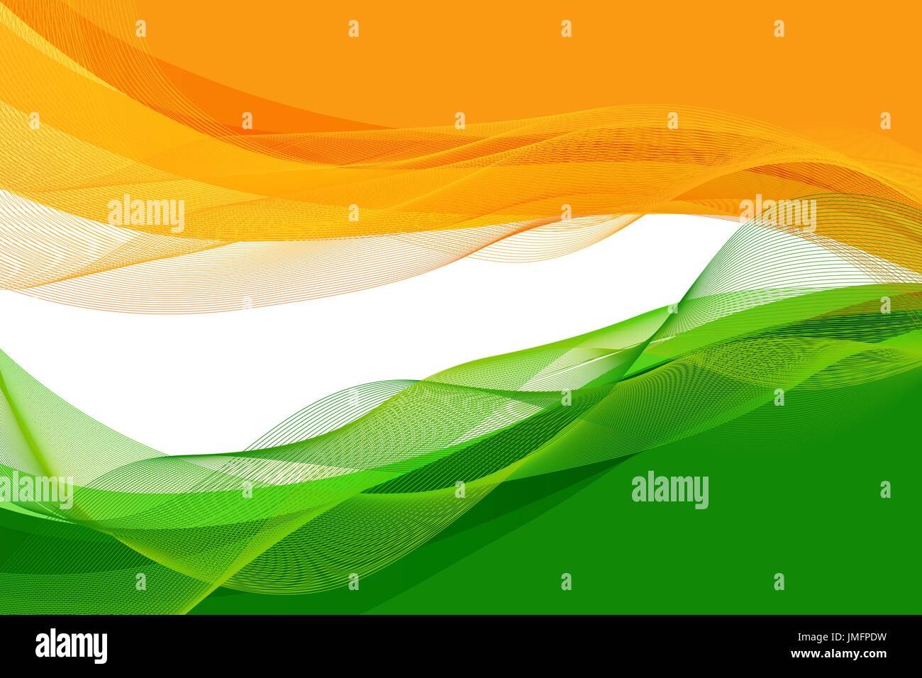 Indian Independence Day concept background Stock Vector