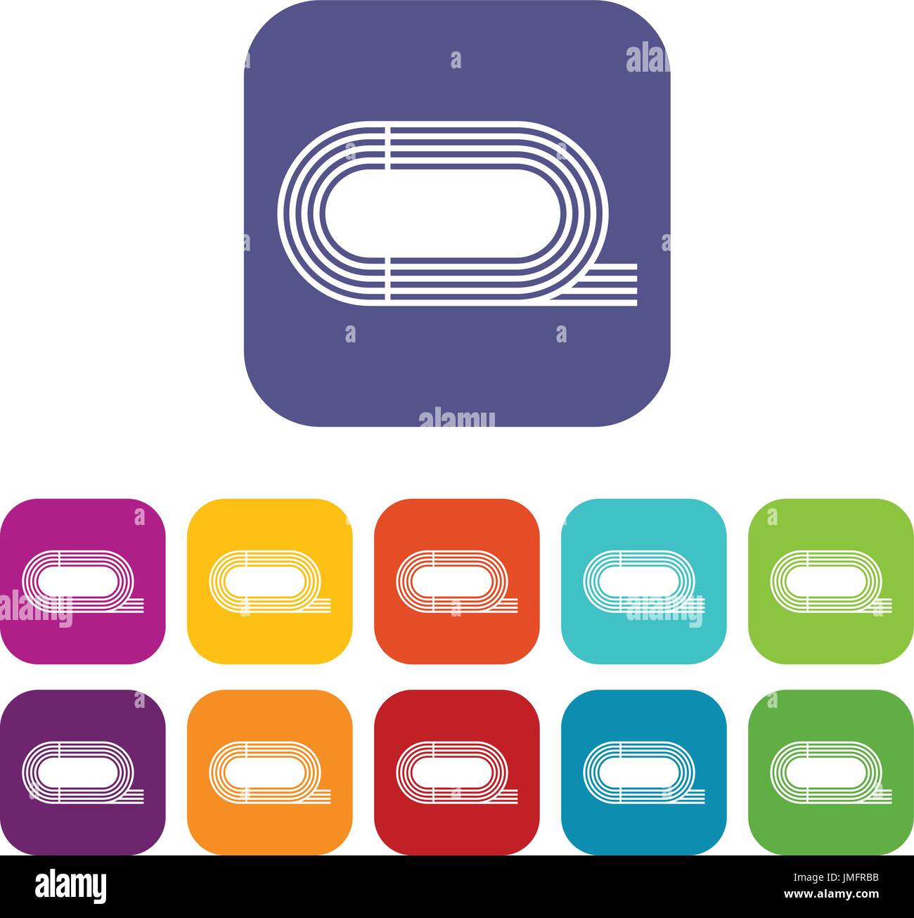 Blue racetrack Stock Vector Images - Alamy