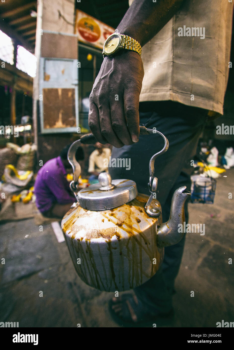 Chaiwala/Tea maker Stock Photo