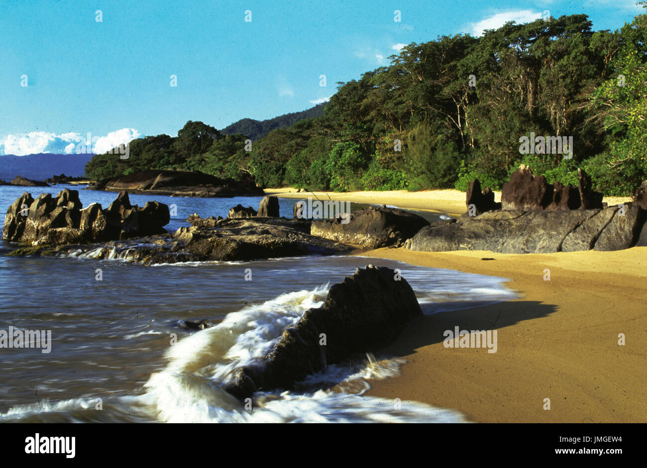 Pristine Beach In Masoala National Park Madagascar Stock Photo Alamy