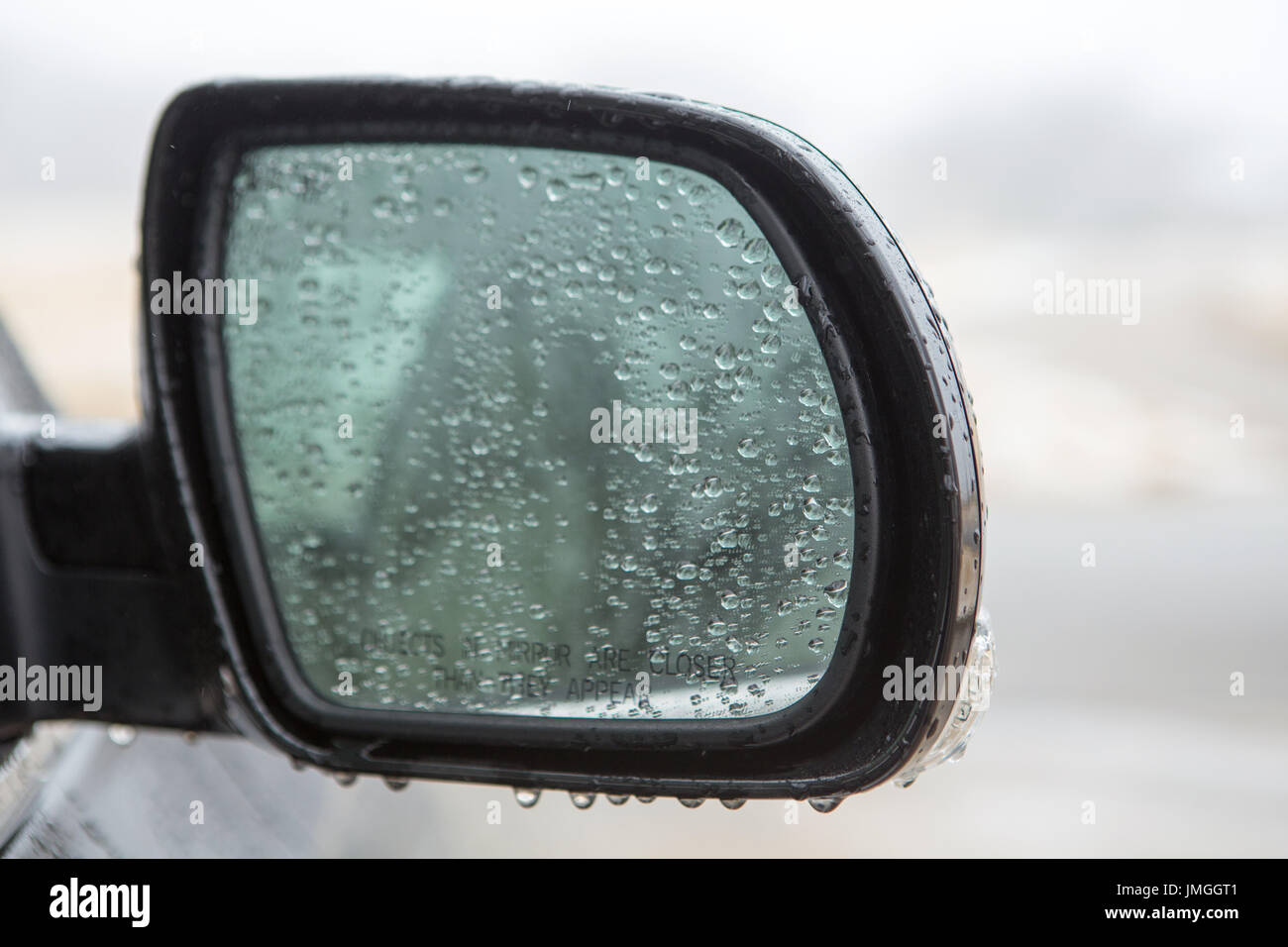 Reflection car window frost hi-res stock photography and images - Alamy