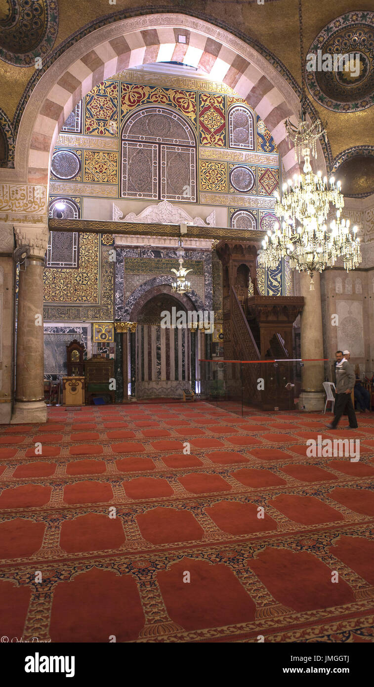 Masjid Al Aqsa - Palestine Stock Photo