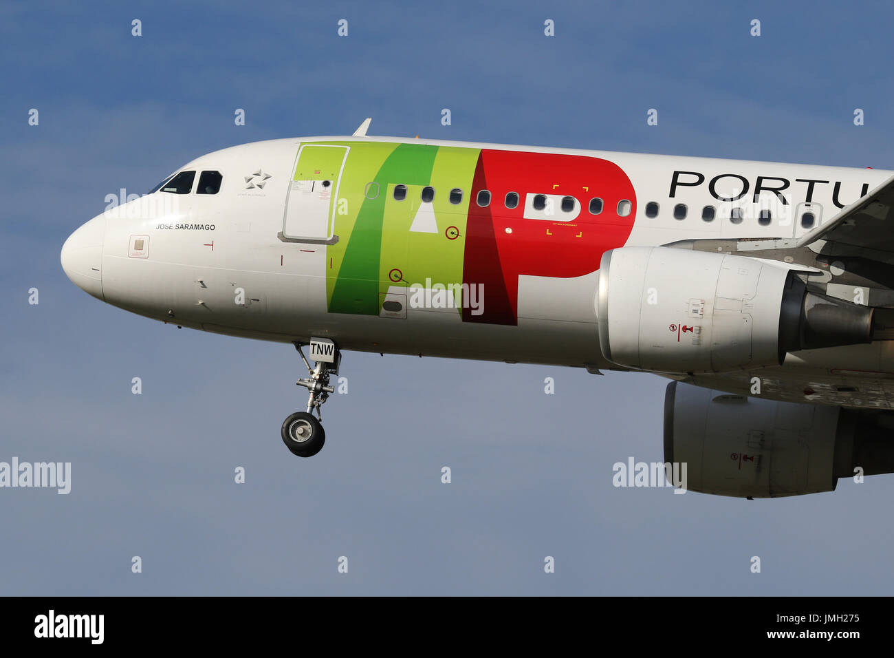 TAP AIR PORTUGAL Stock Photo