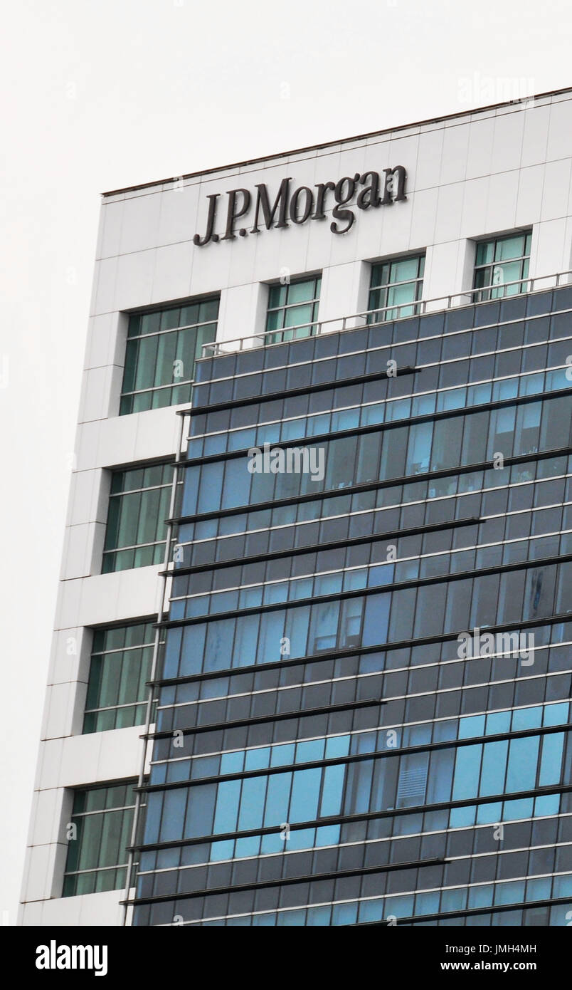 J.P. bank, Taipei, Taiwan Stock Photo Alamy