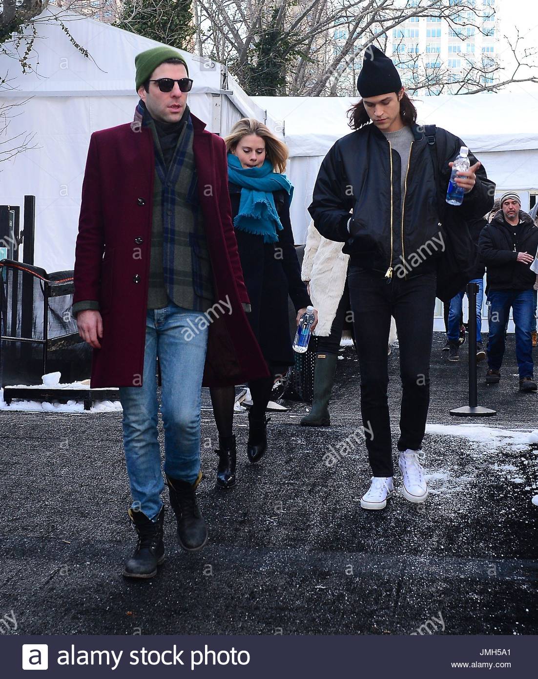 Zachary Quinto and Miles McMillan. Zachary Quinto was spotted leaving ...