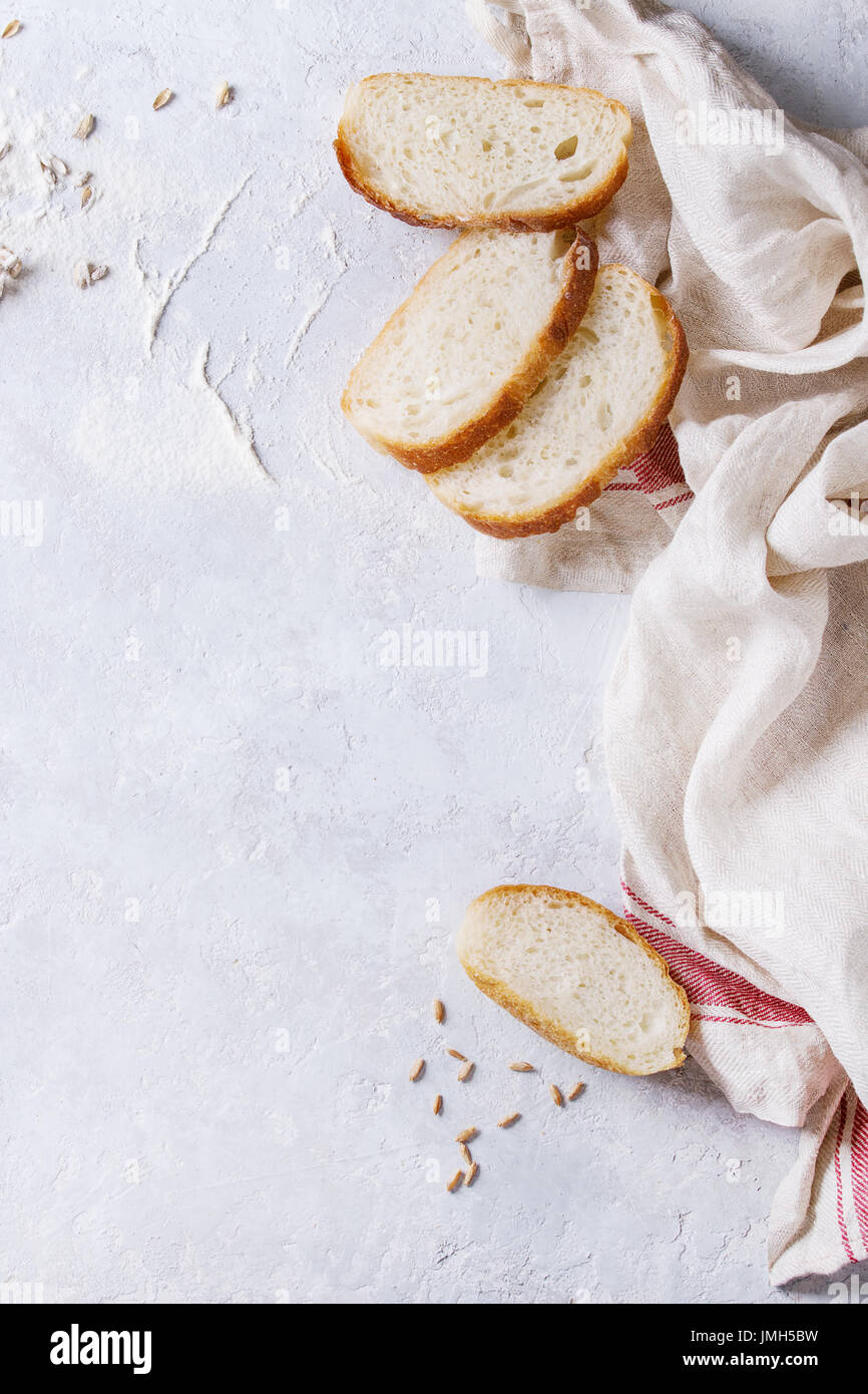 Homemade white wheat bread Stock Photo Alamy