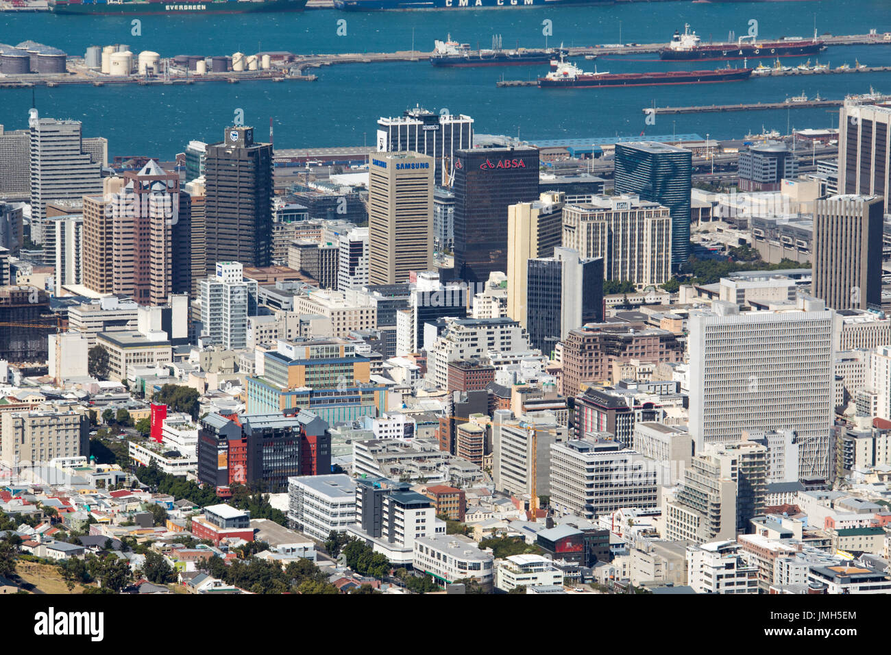 Downtown Cape Town, South Africa Stock Photo