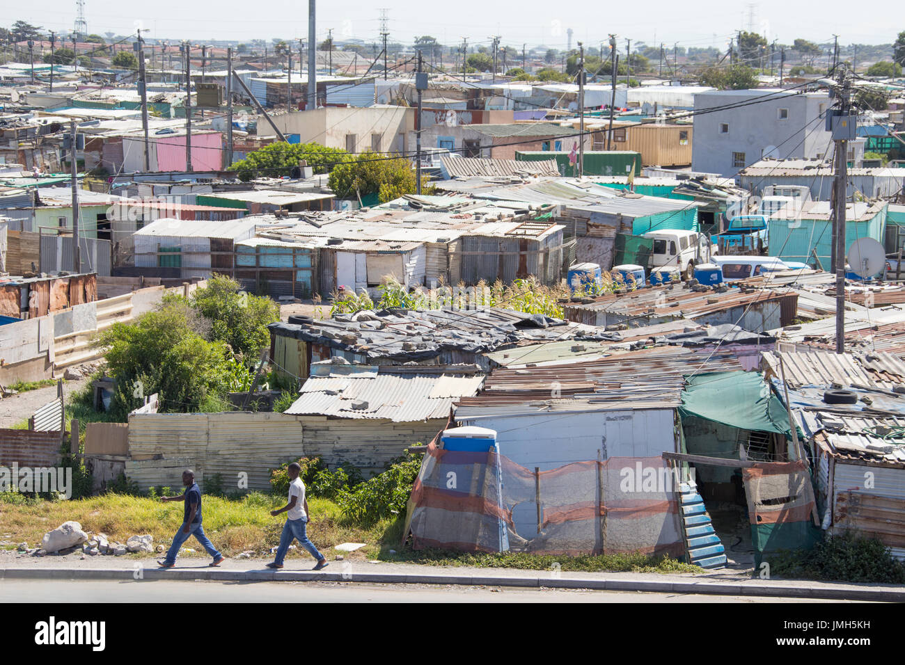 Slums in Sweet Home, Cape Town, South Africa Stock Photo - Alamy