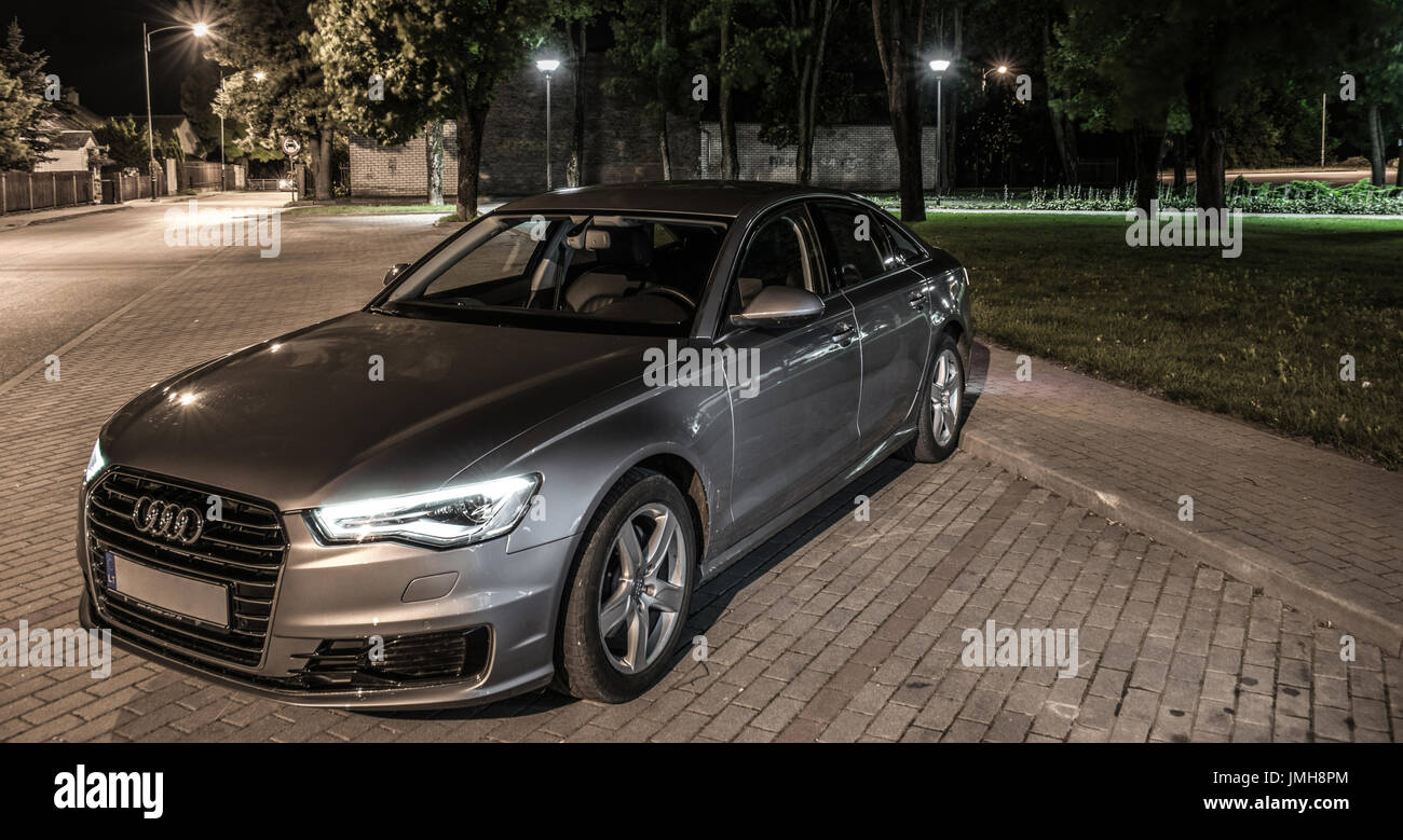 Audi a6 Stock Photo