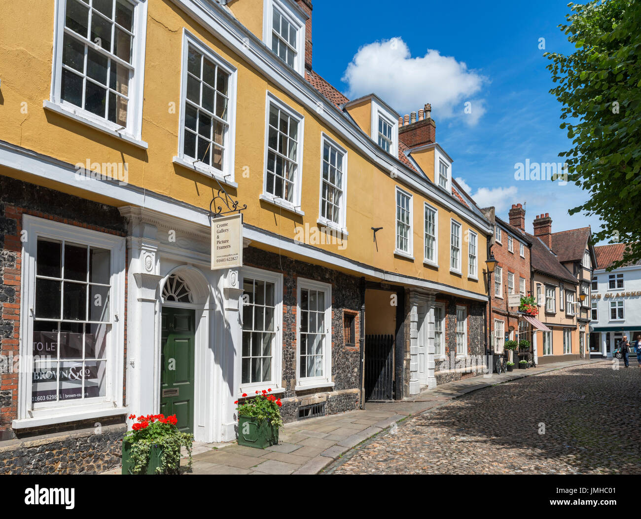 Elm hill norwich hi-res stock photography and images - Alamy