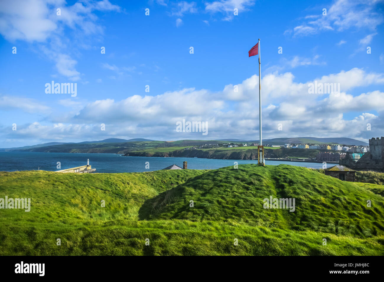 Isle of man national flag hi-res stock photography and images - Alamy