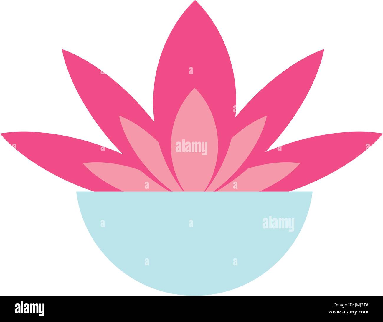 Flowers in vase over white background icon Stock Vector Image & Art - Alamy