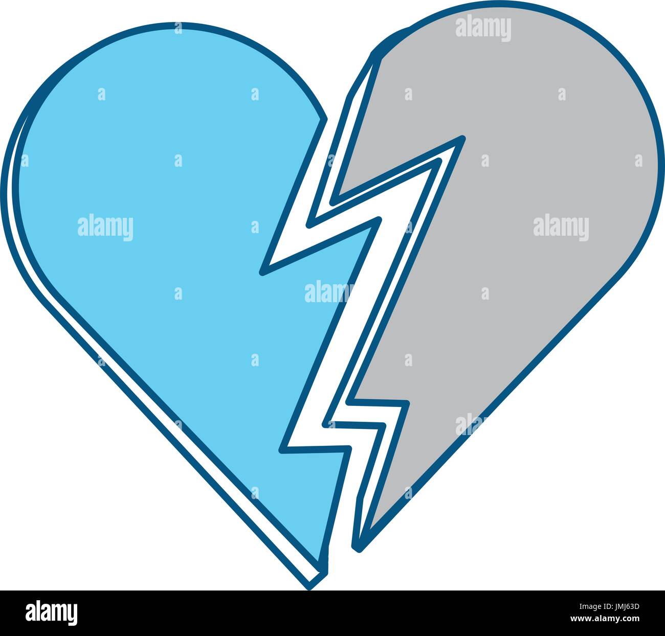 Human heart symbol over white background icon Stock Vector Image & Art ...