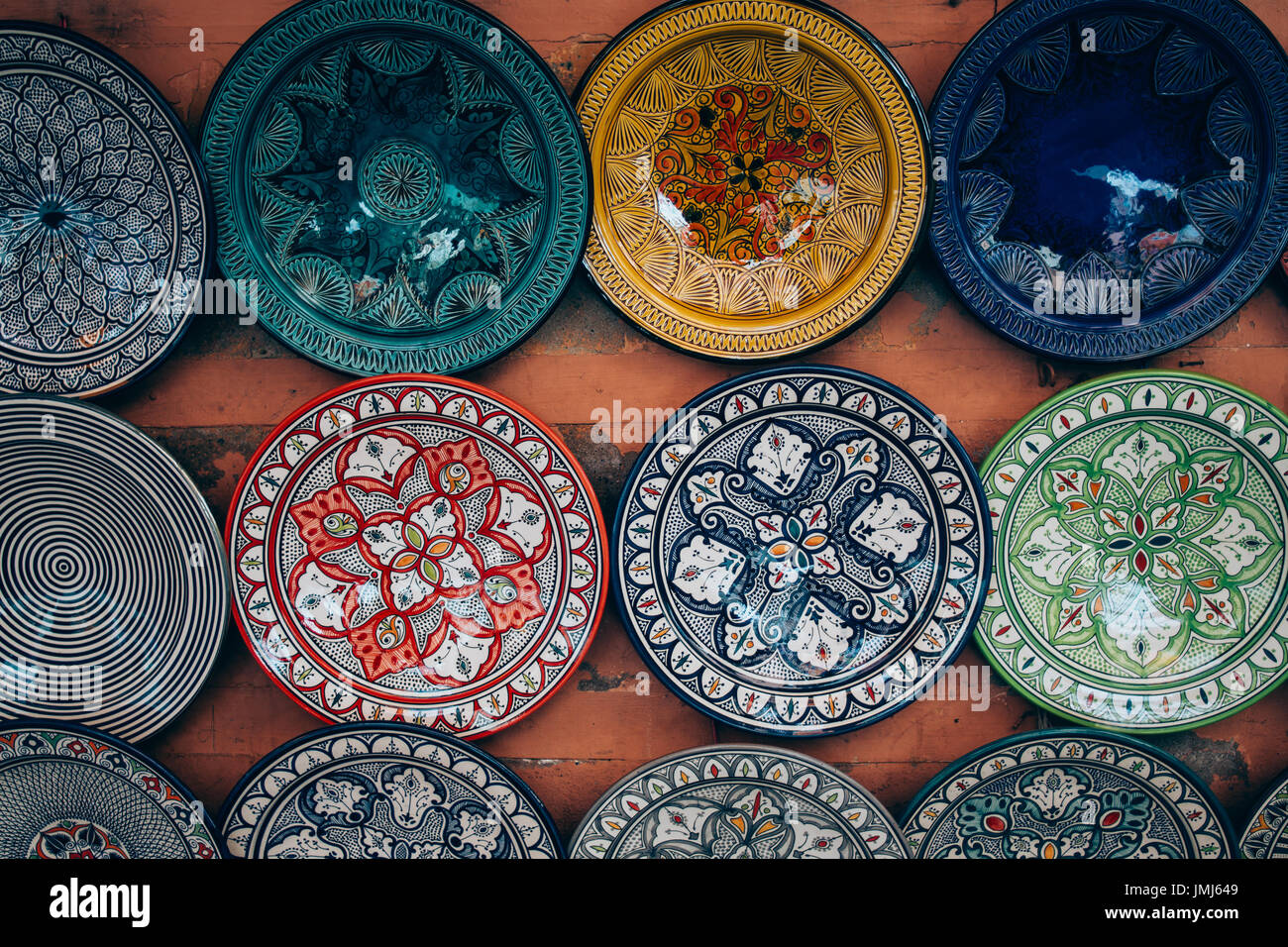 Moroccan plates hires stock photography and images Alamy