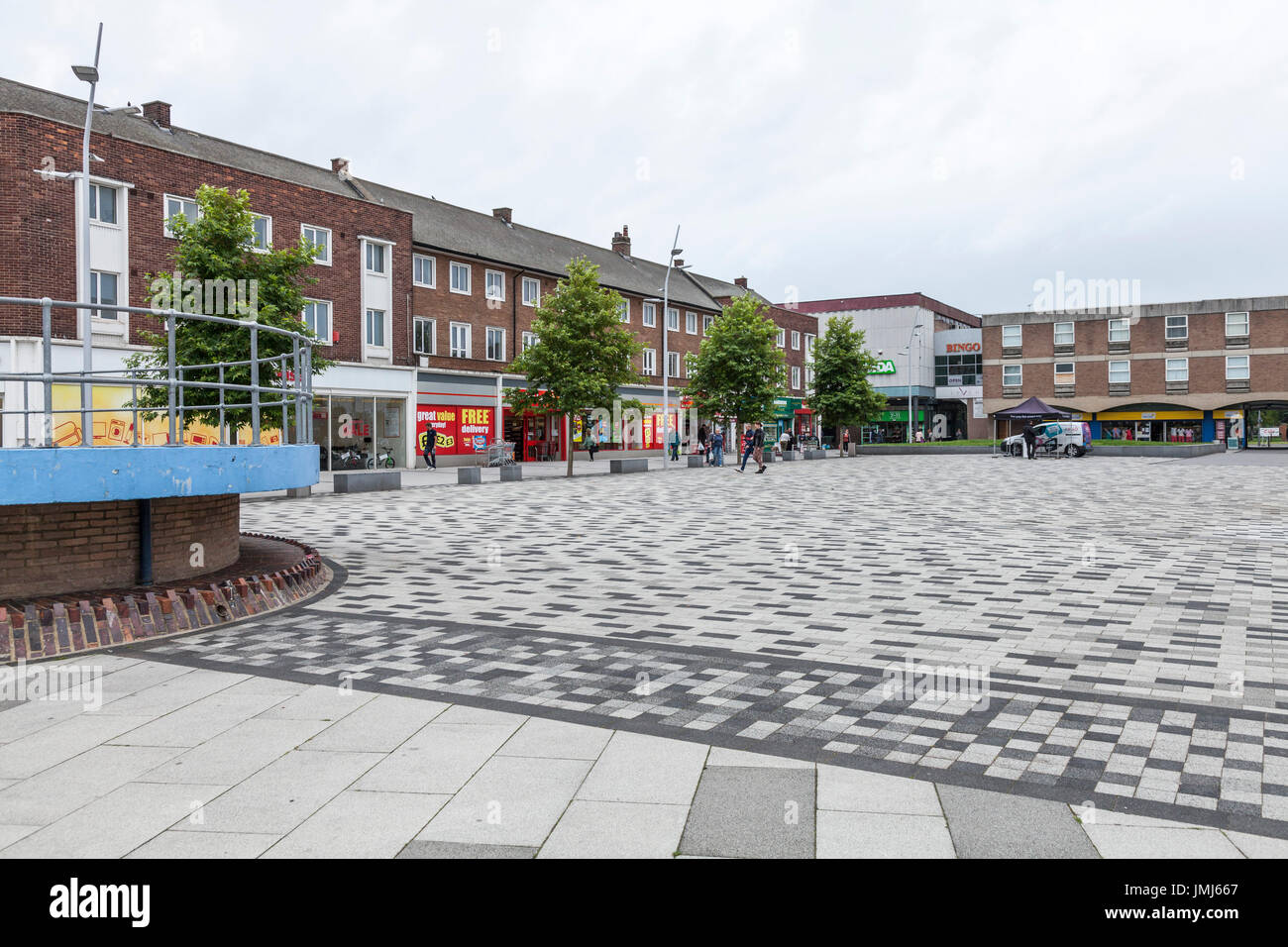 Town centre, Billingham,England,UK Stock Photo Alamy