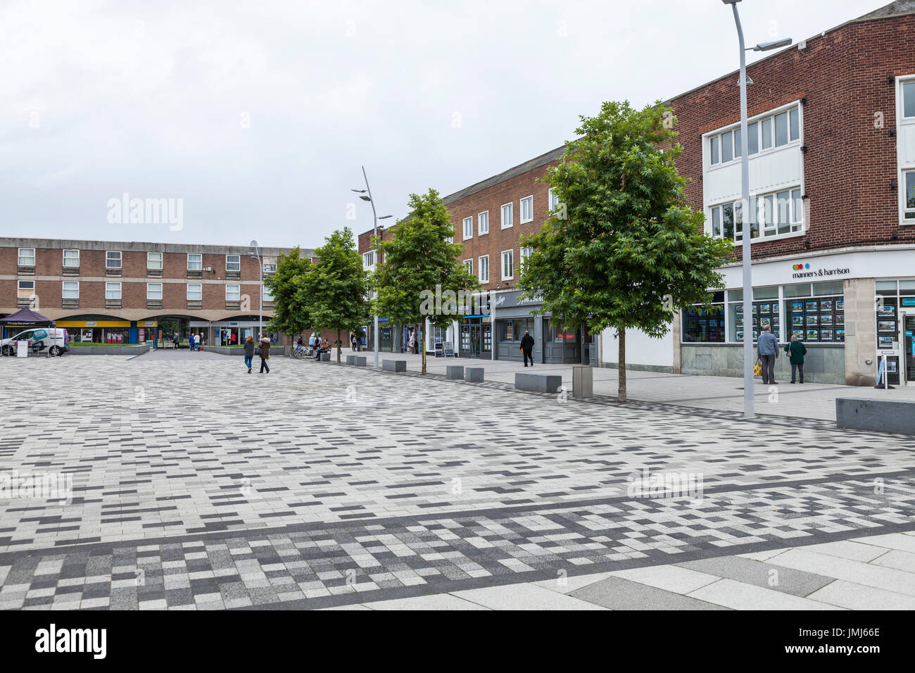 Town centre, Billingham,England,UK Stock Photo Alamy