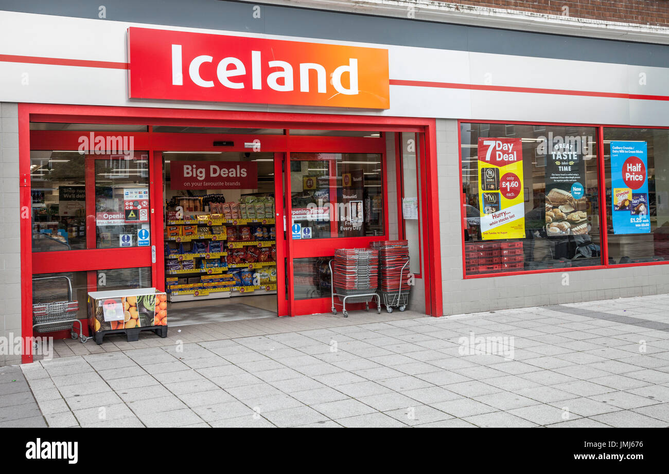 Iceland frozen food hi-res stock photography and images - Alamy