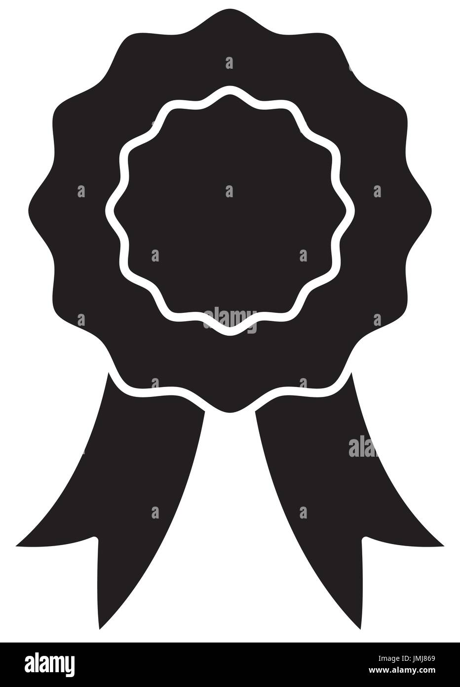 medal icon over white background vector illustration Stock Vector Image ...