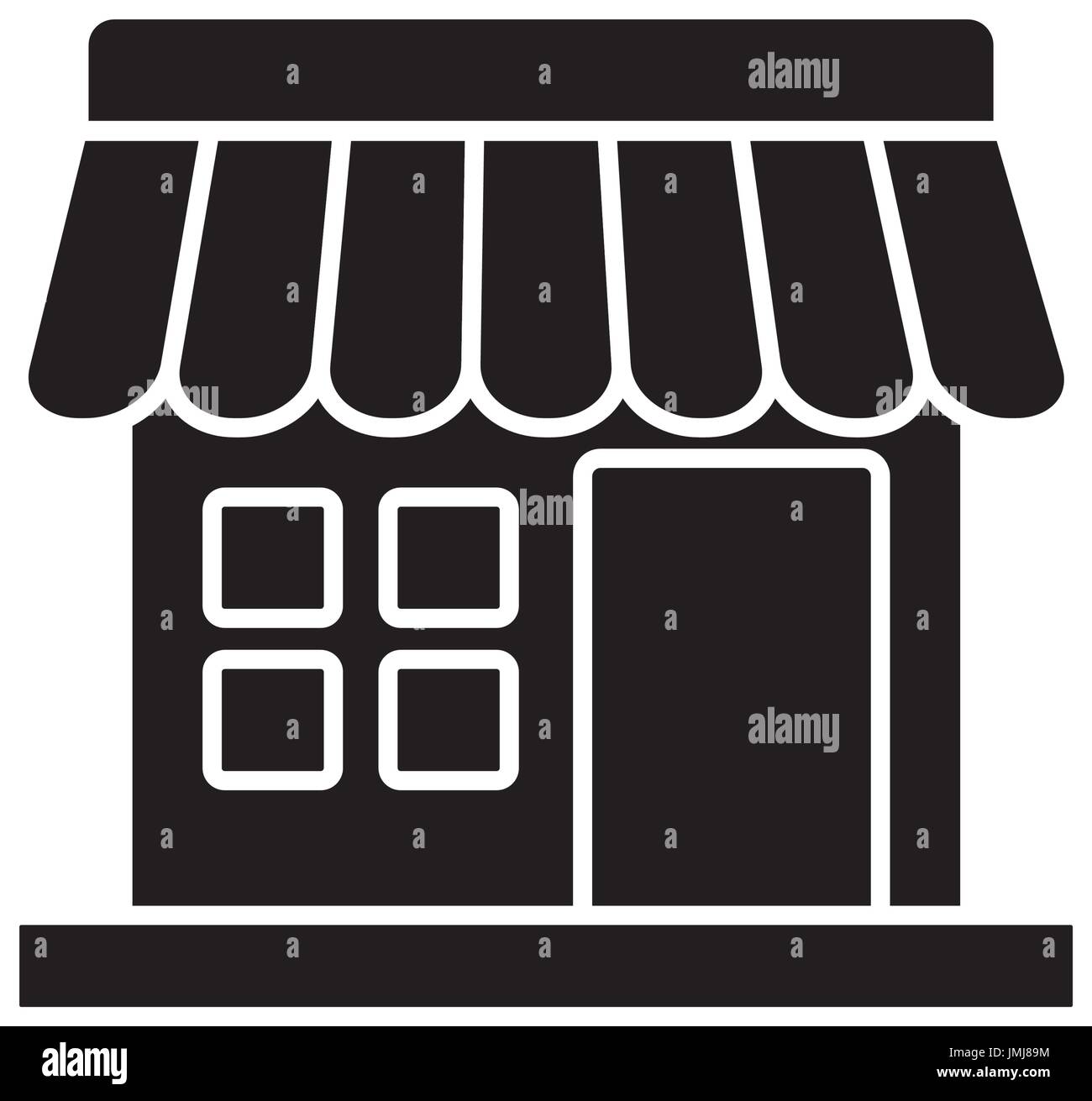 store icon over white background vector illustration Stock Vector Image ...