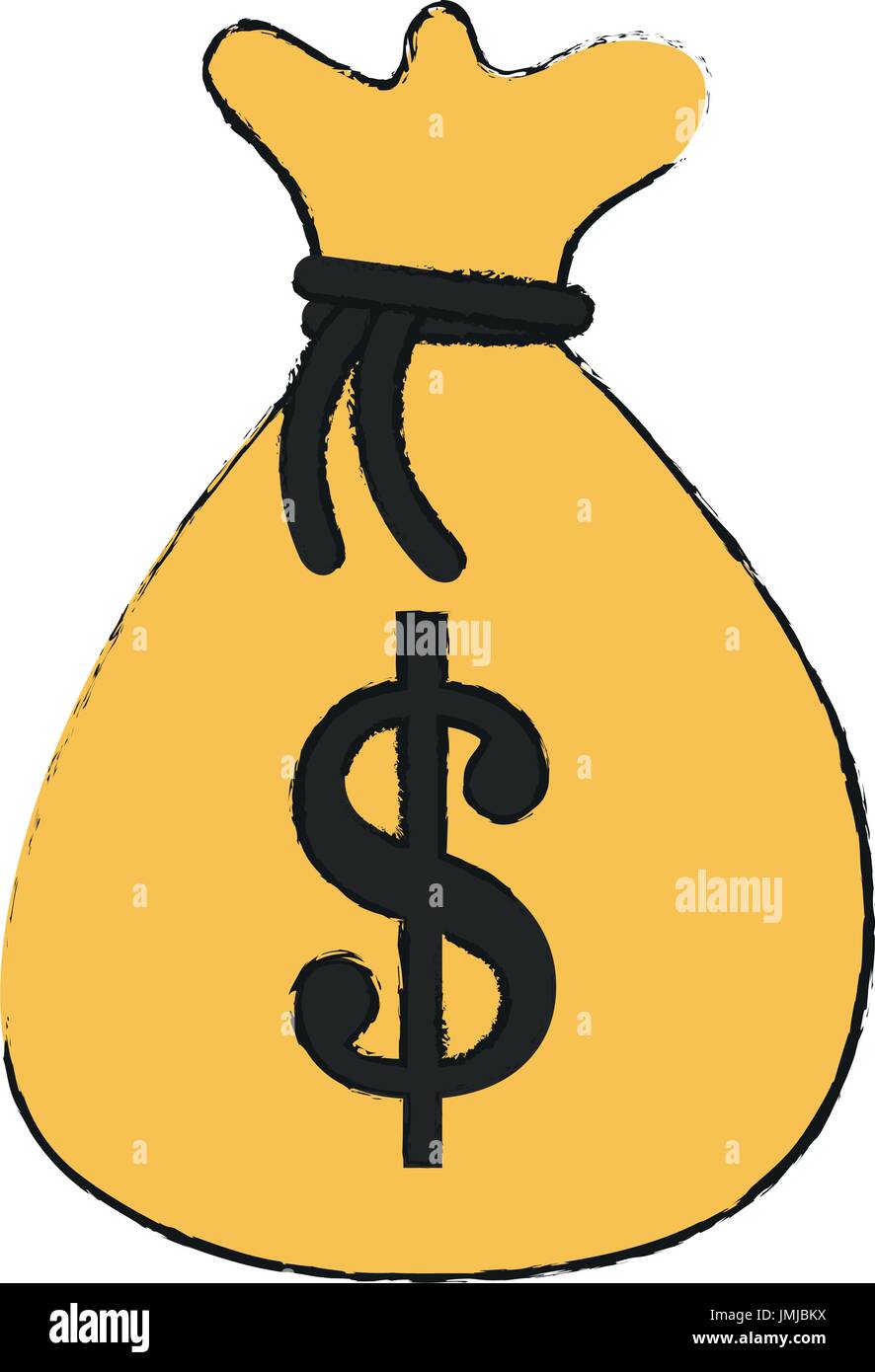 money bag vector illustration Stock Vector Image & Art - Alamy