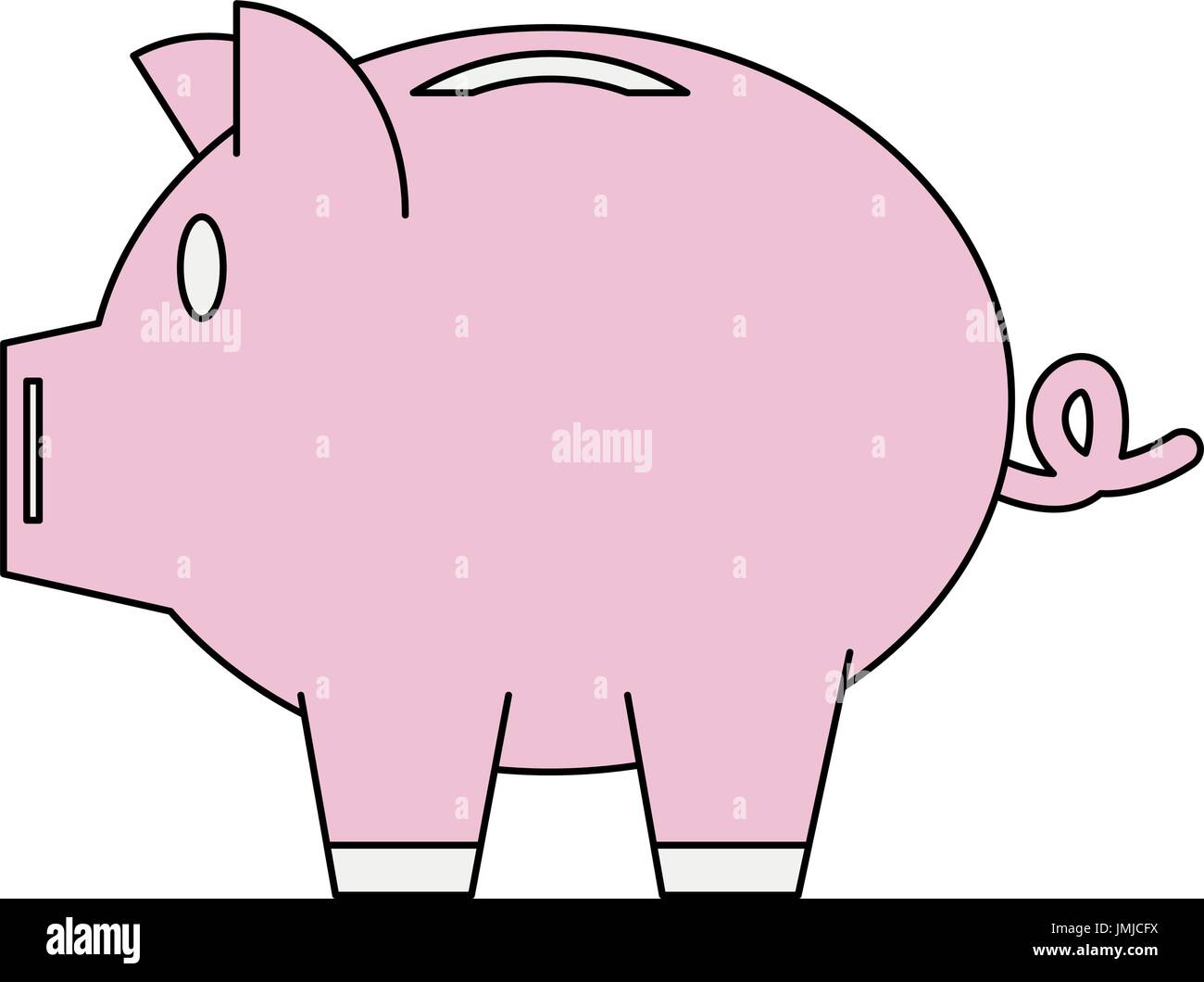 piggy bank vector illustration Stock Vector Image & Art - Alamy