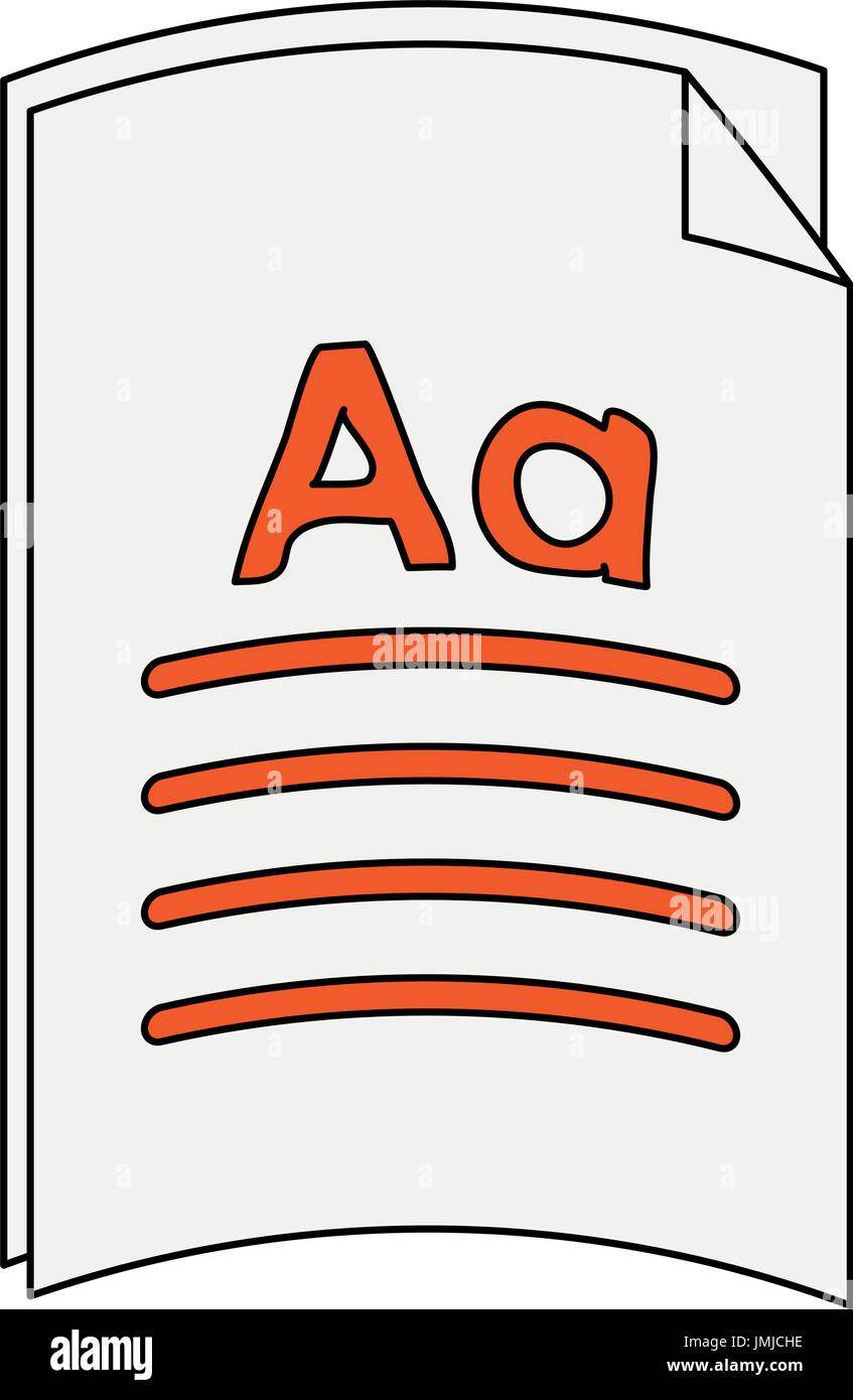 document vector illustration Stock Vector Image & Art - Alamy