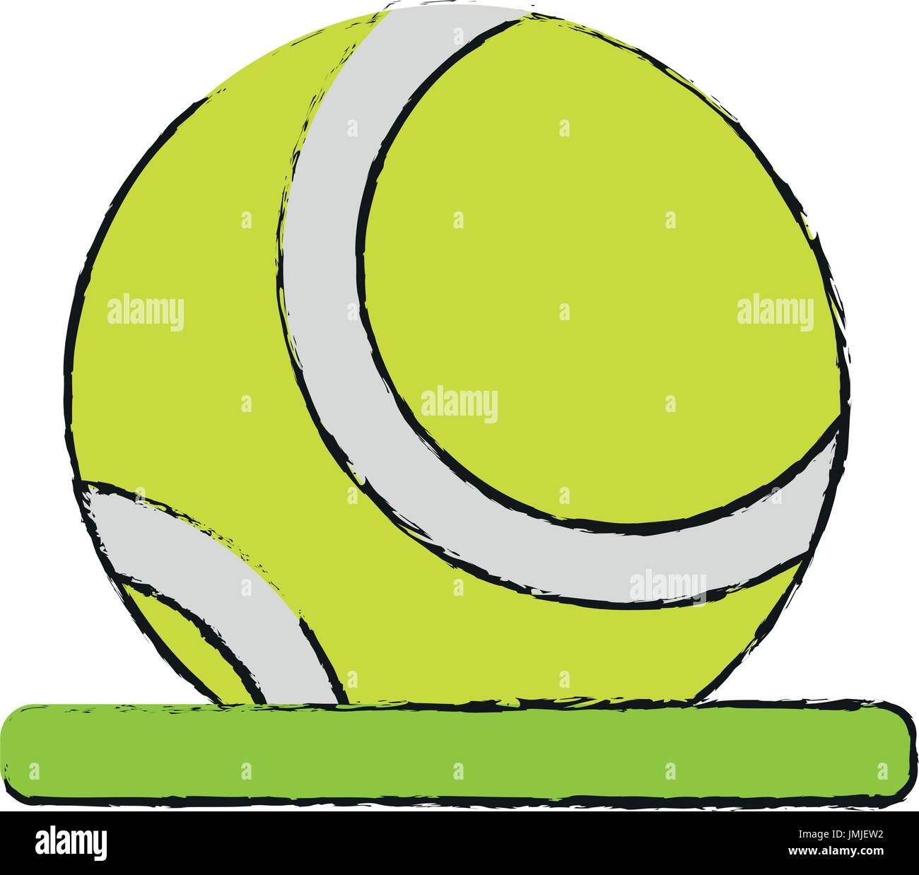 tennis ball vector illustration Stock Vector Image & Art - Alamy