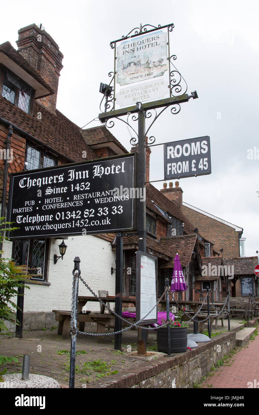 Forest Row Village in Sussex UK Stock Photo Alamy