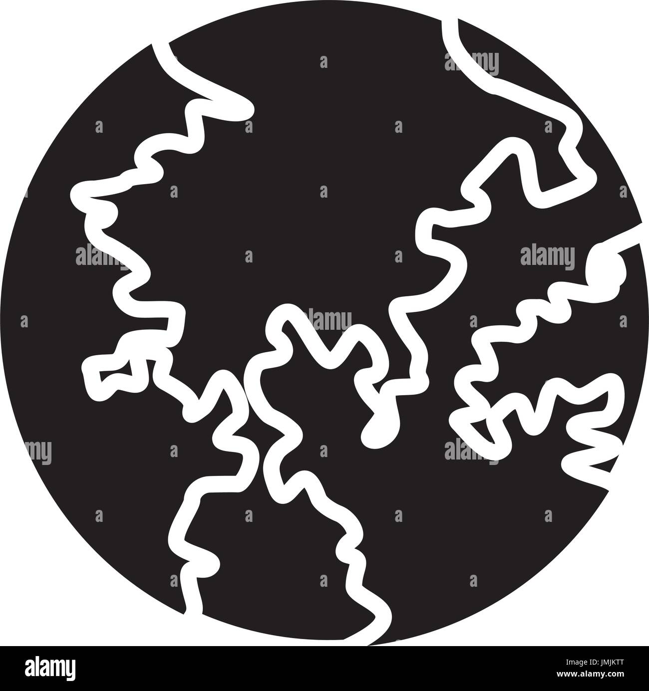 globe world earth map geography icon Stock Vector Image & Art - Alamy