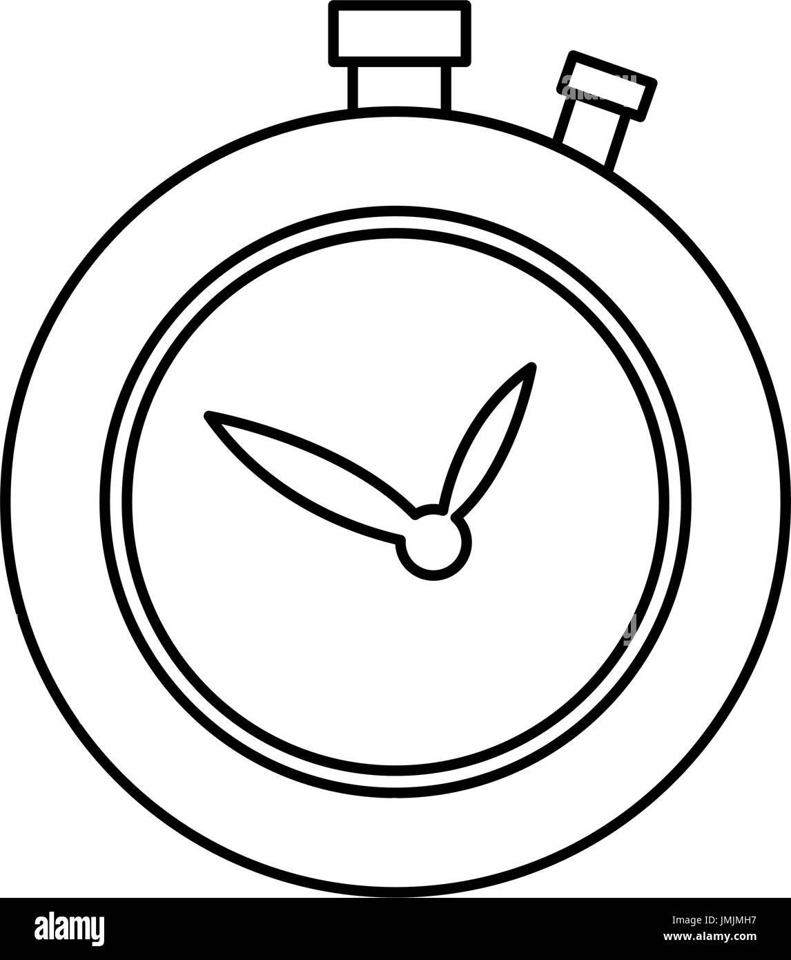 stopwatch chronometer clock counter mechanical Stock Vector Image & Art ...