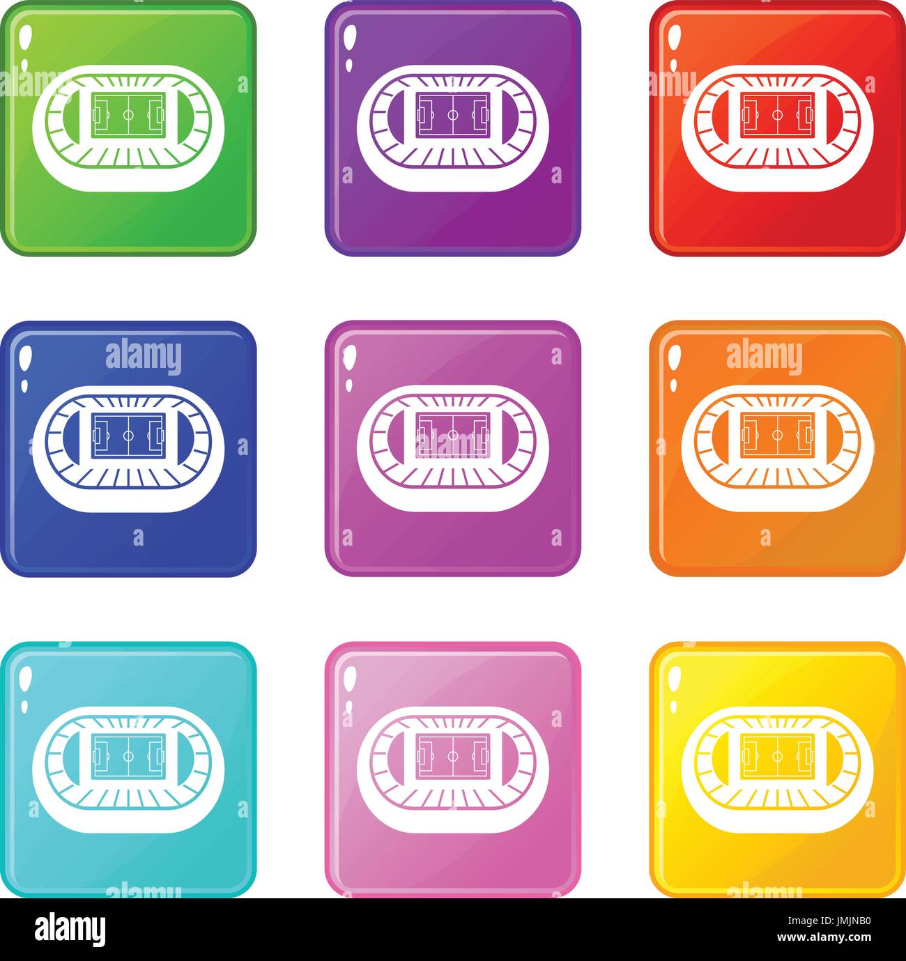 Stadium top view set 9 Stock Vector Image & Art - Alamy