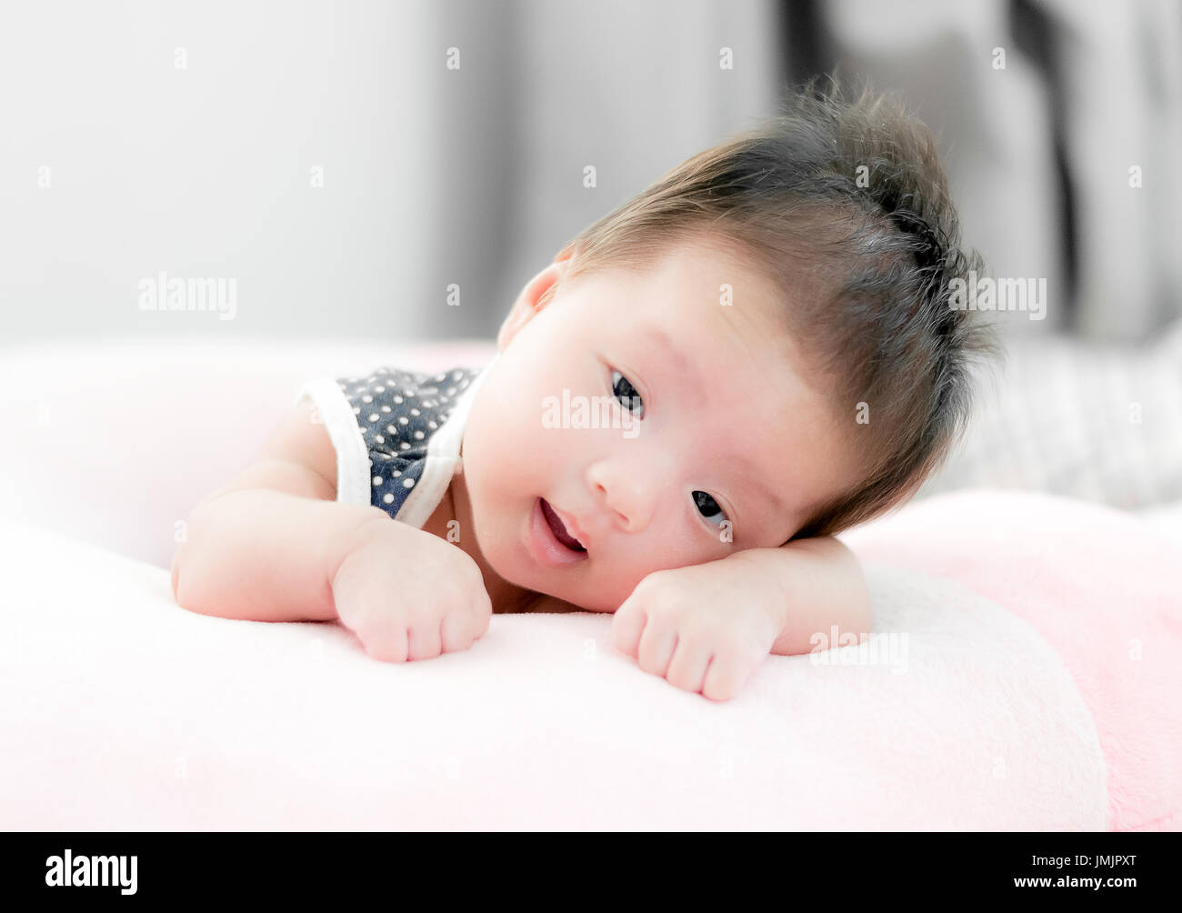 Portrait of adorable baby girl Stock Photo - Alamy