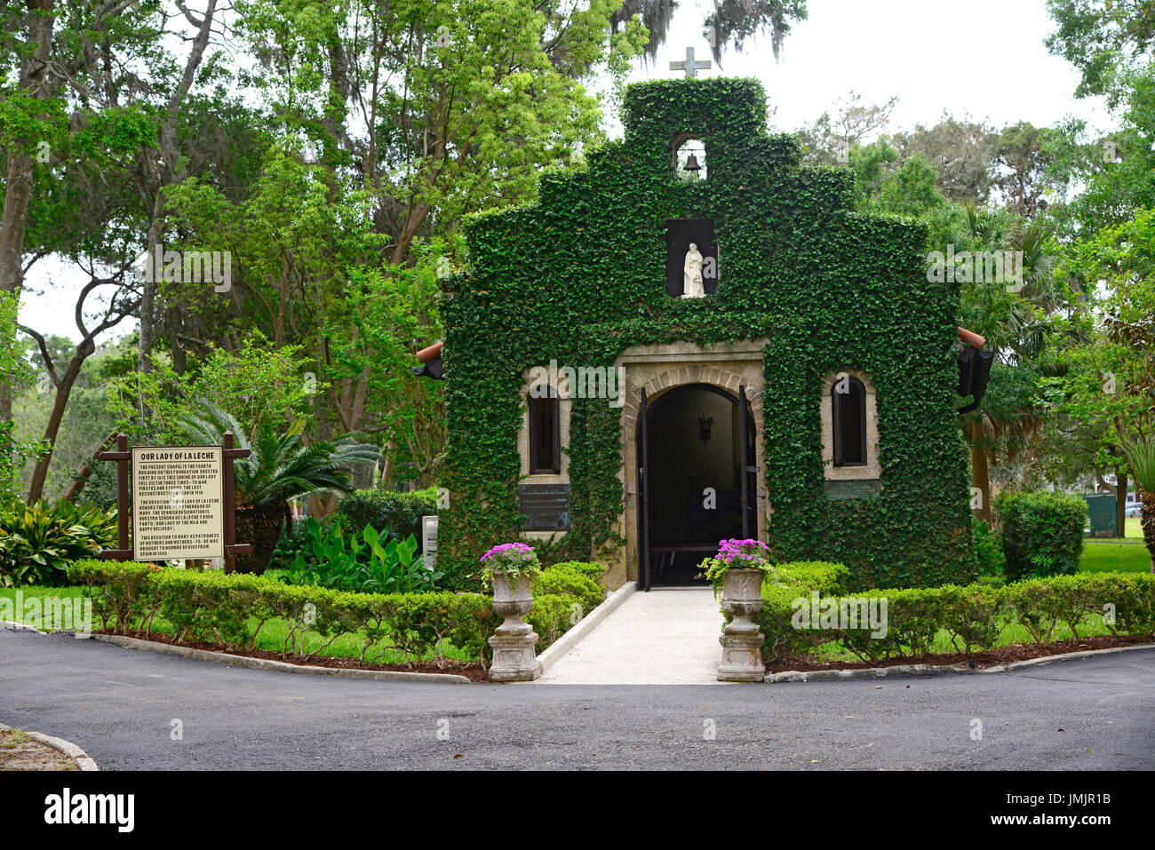 Fountain of Youth Park in Historic St. Augustine Florida the oldest