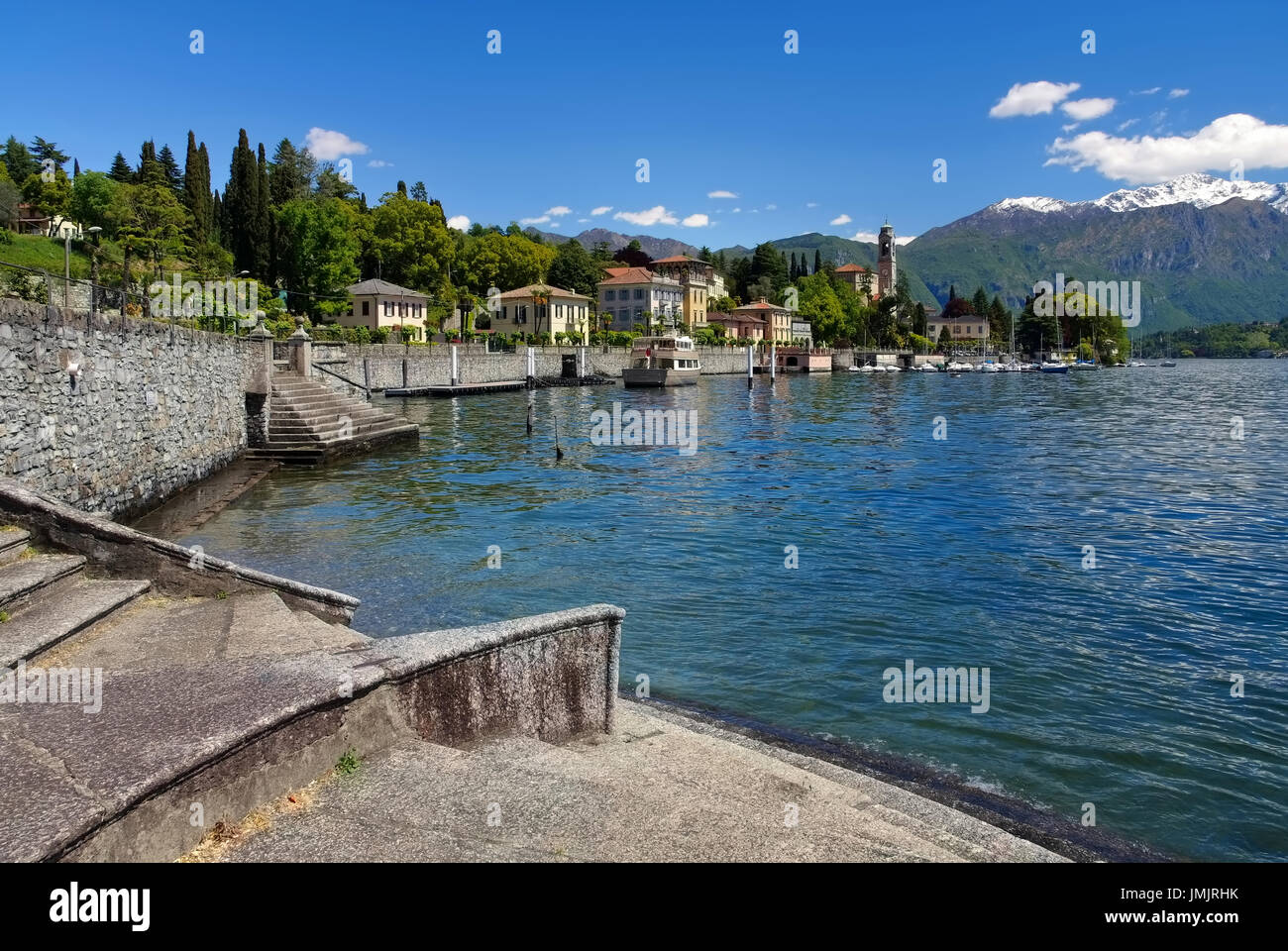 Tremezzo, Lake Como, Lombardy in Italy Stock Photo