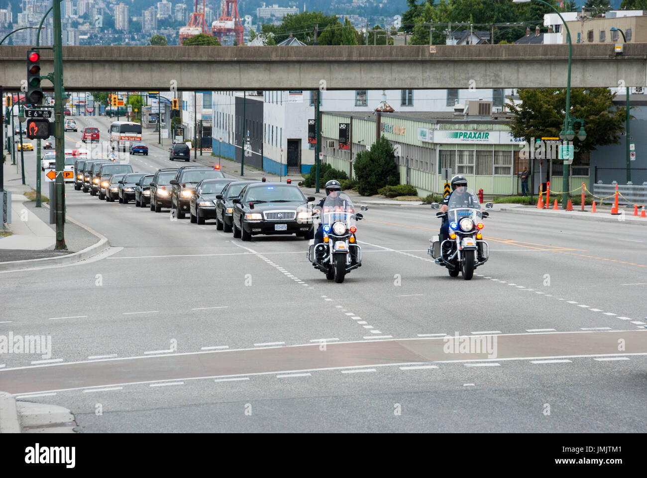 Police escort crosswalk hires stock photography and images Alamy