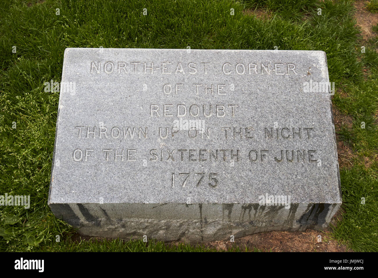 northeast corner of the redoubt market at bunker hill monument breeds