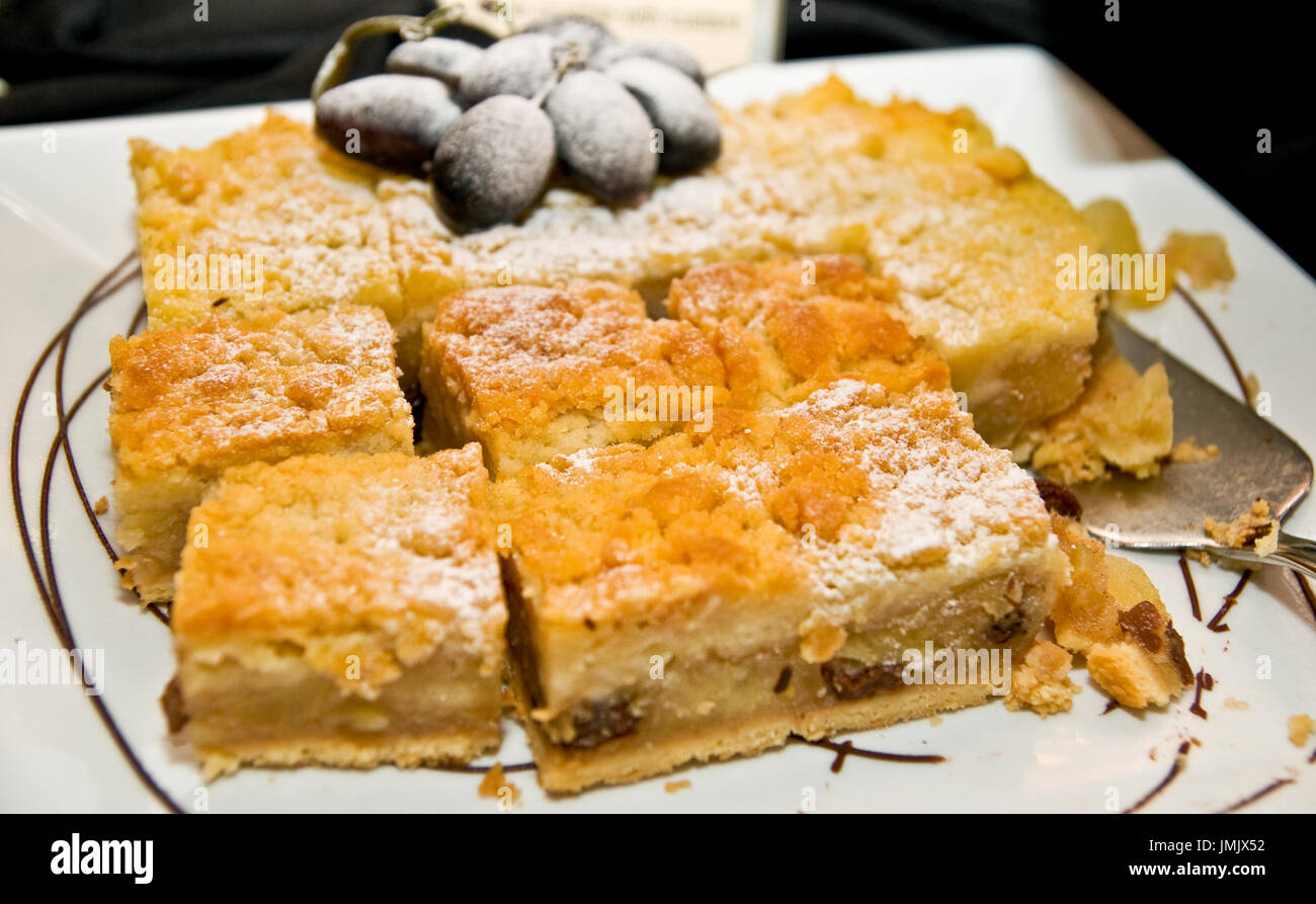 Wedding Reception Menu Or Delicious Dinner Food Dessert Stock