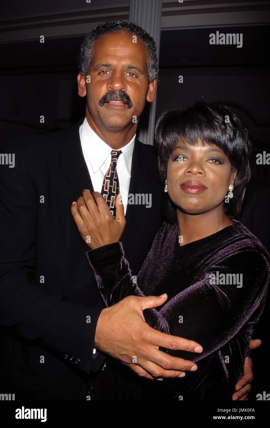 Oprah Winfrey and Steadman Graham  Attending the Opening of the New Marketing Company  Graham Gregory Bozell By Steadman Graham in  New York City.  September 16, 1996  © RTMcbride / MediaPunch Stock Photo