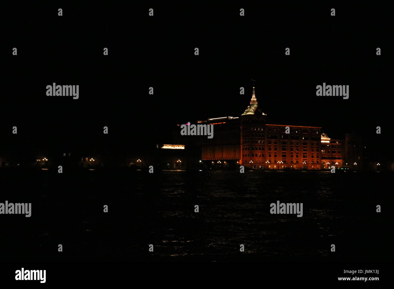 Venice night dark grand canal hi-res stock photography and images - Alamy