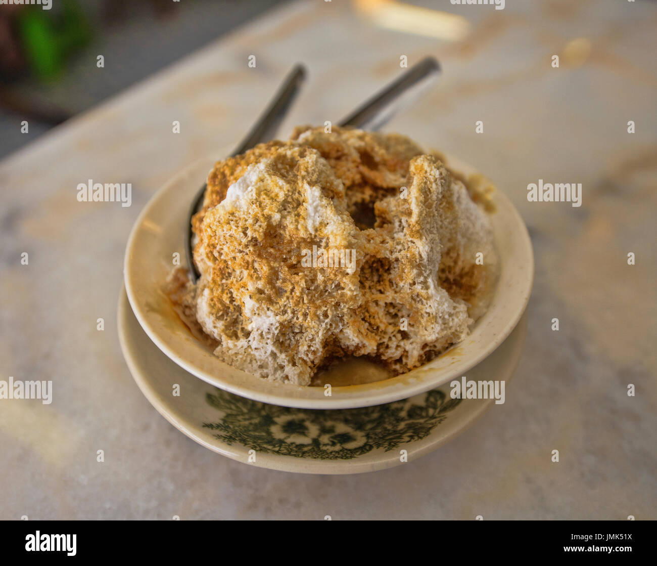 Bowl of cendol, Malacca, Malaysia Stock Photo